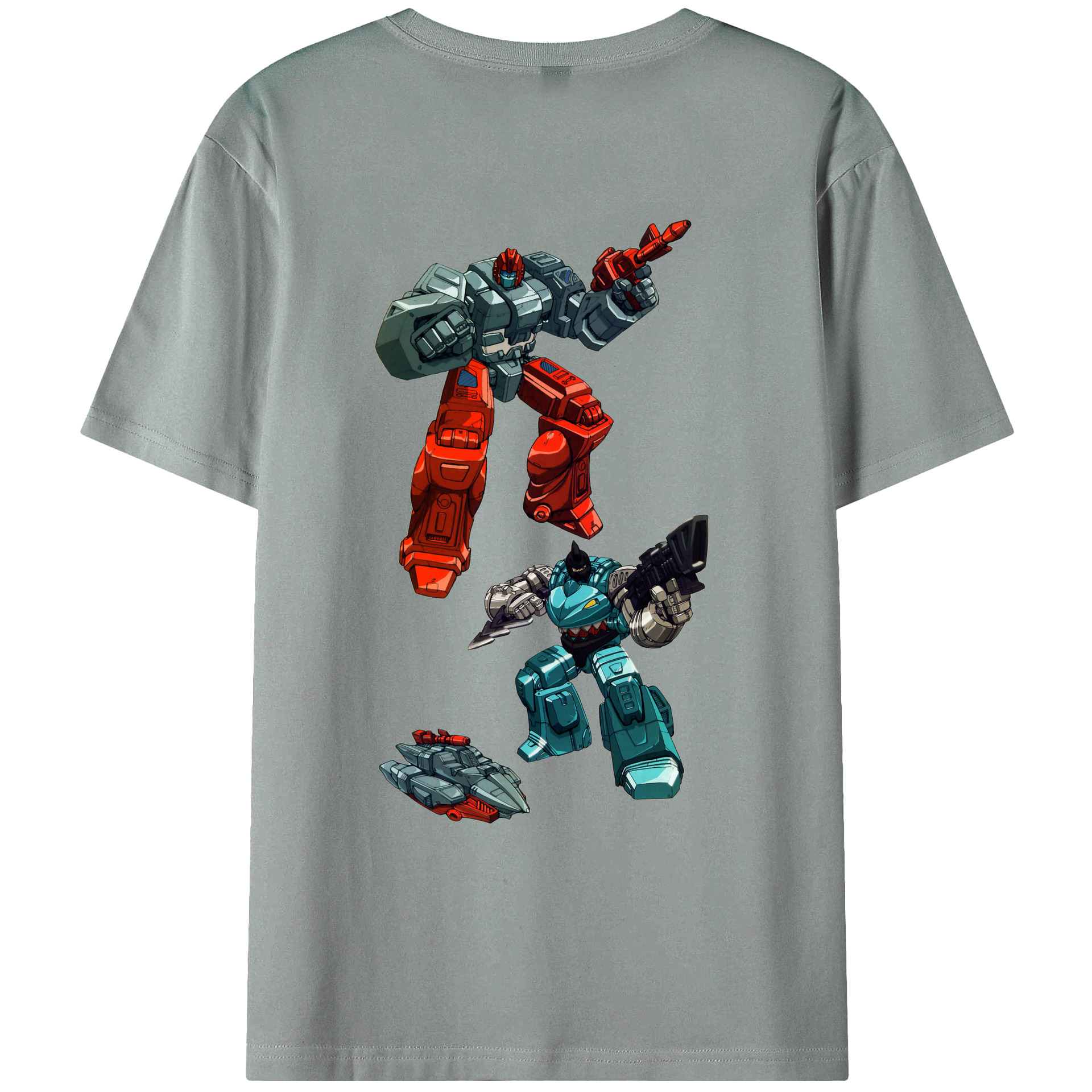 （画像用）  綿100％ メンズ半袖Tシャツ（バックプリント） 通気性